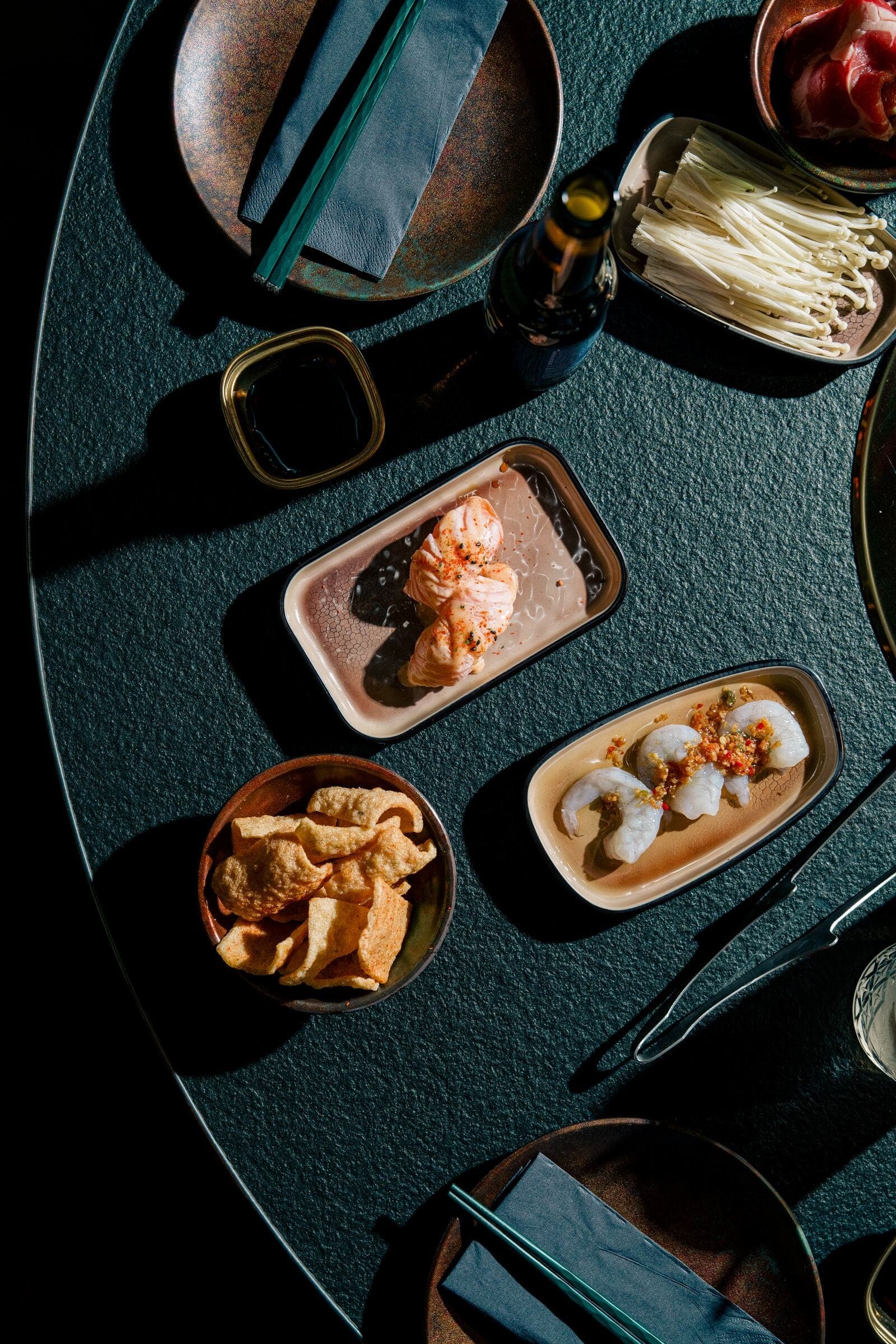Koreaanse BBQ aan tafel bij Anno Asia Amsterdam