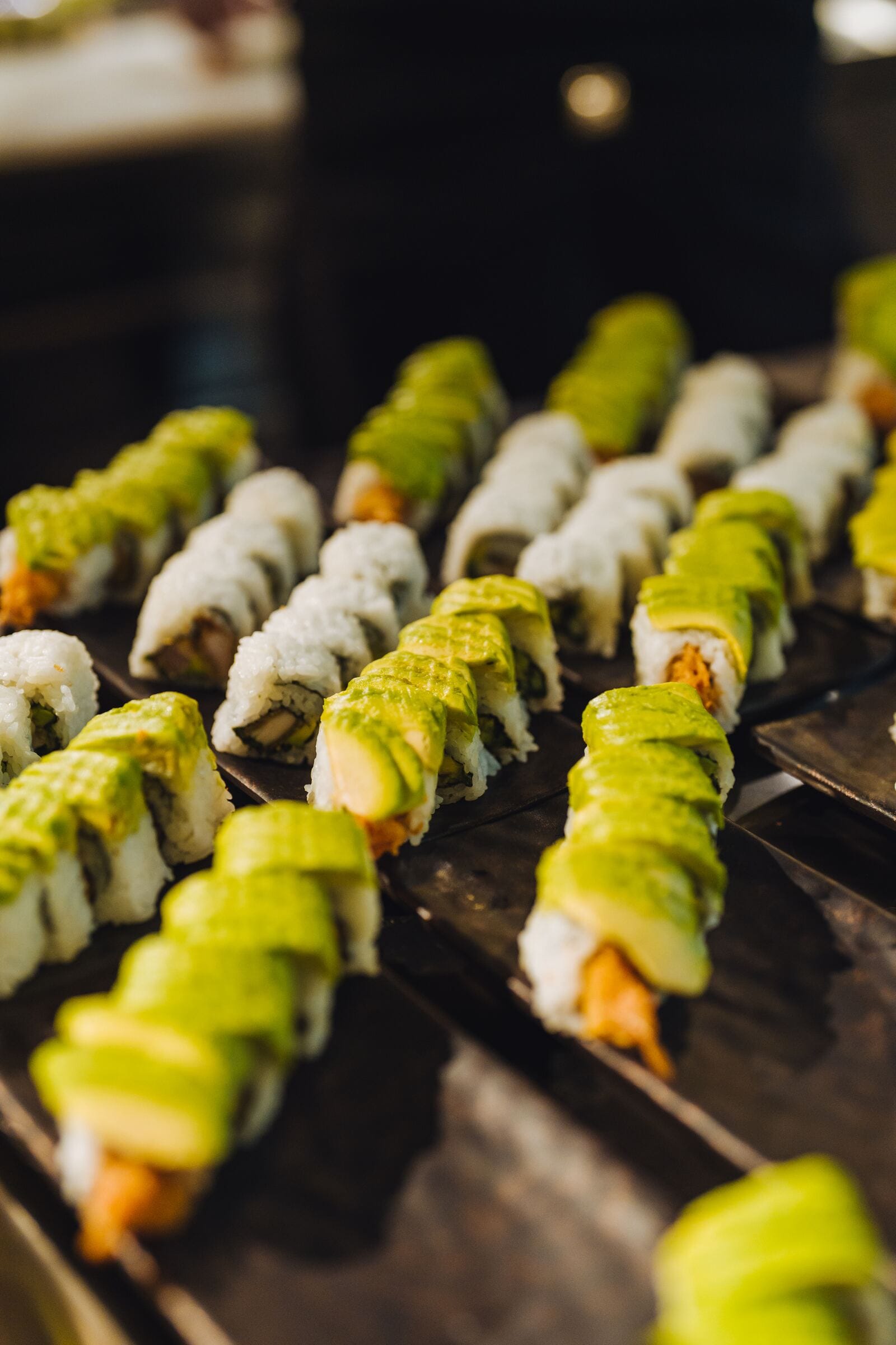Aziatische bowl in de foodhall van Anno Asia