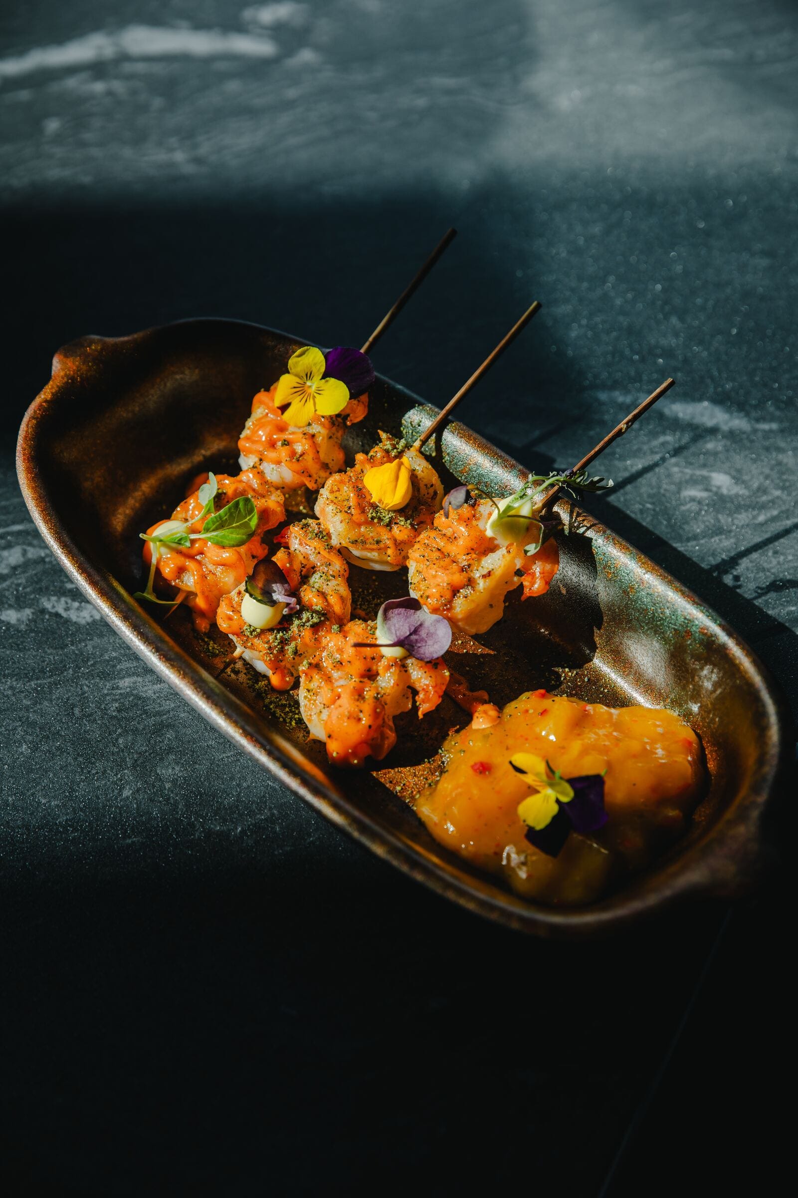 Sfeer in de foodhall van Anno Asia Amsterdam